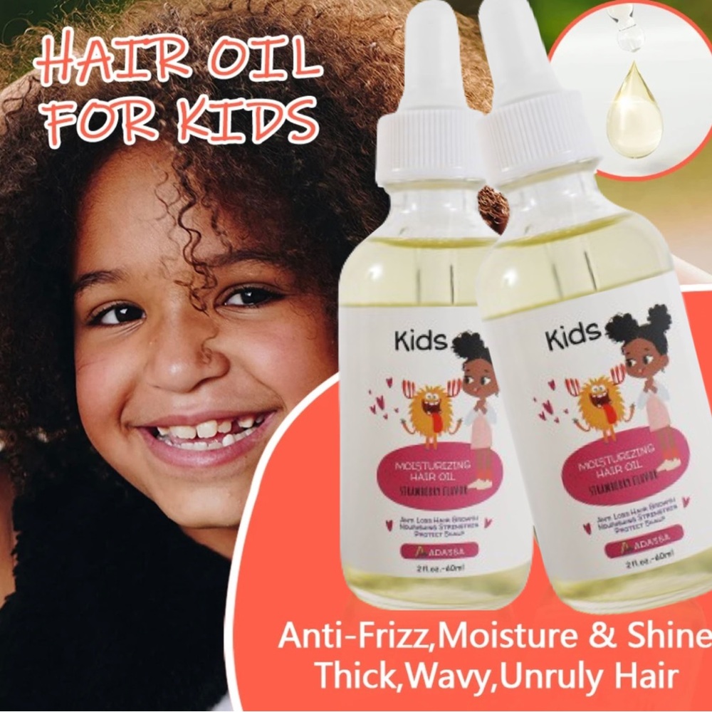 Kids Moisturizing Hair Oil - Clear
